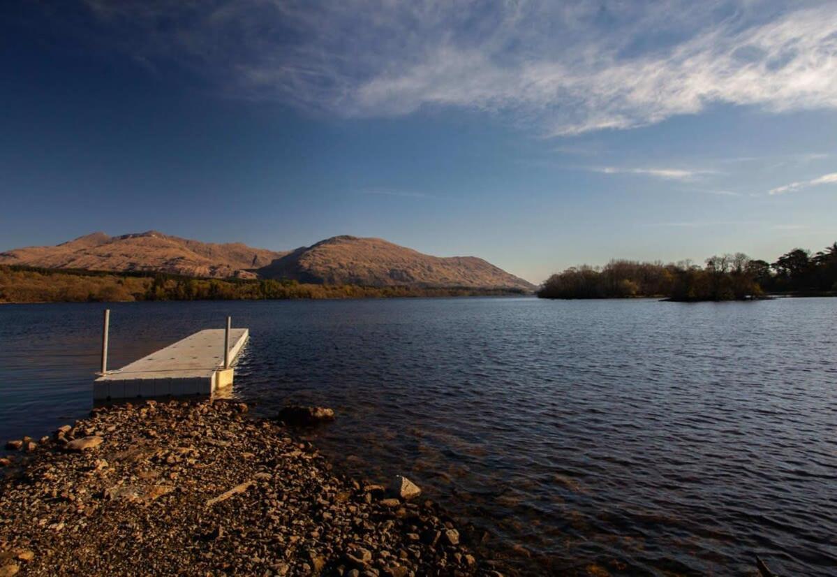 New Build Lodge With Stunning Views Of Loch Awe Hayfield  ภายนอก รูปภาพ