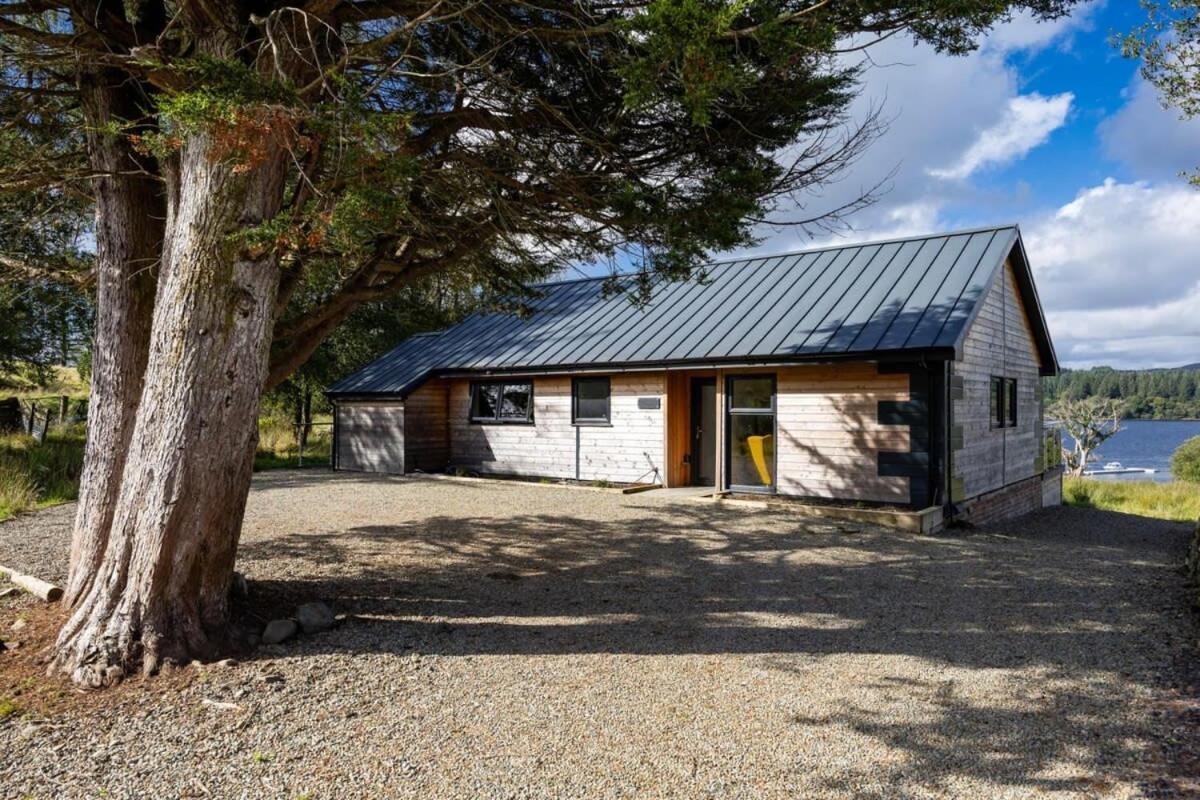 New Build Lodge With Stunning Views Of Loch Awe Hayfield  ภายนอก รูปภาพ