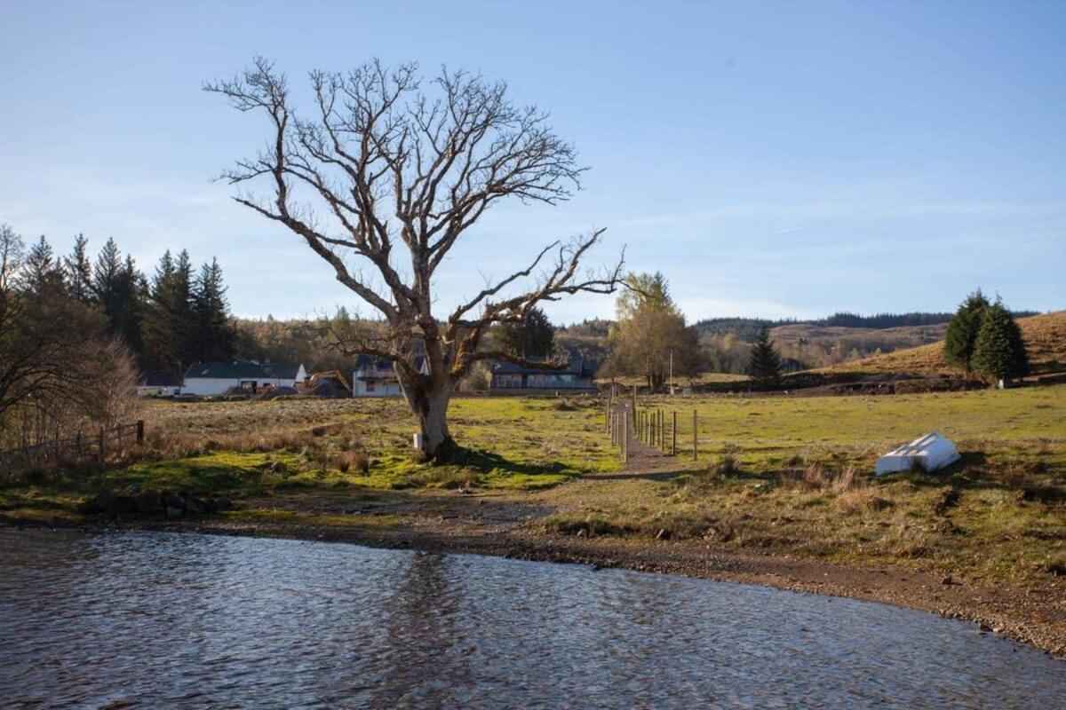 New Build Lodge With Stunning Views Of Loch Awe Hayfield  ภายนอก รูปภาพ