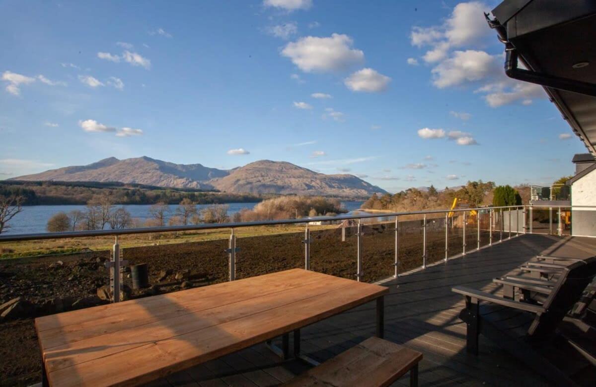 New Build Lodge With Stunning Views Of Loch Awe Hayfield  ภายนอก รูปภาพ
