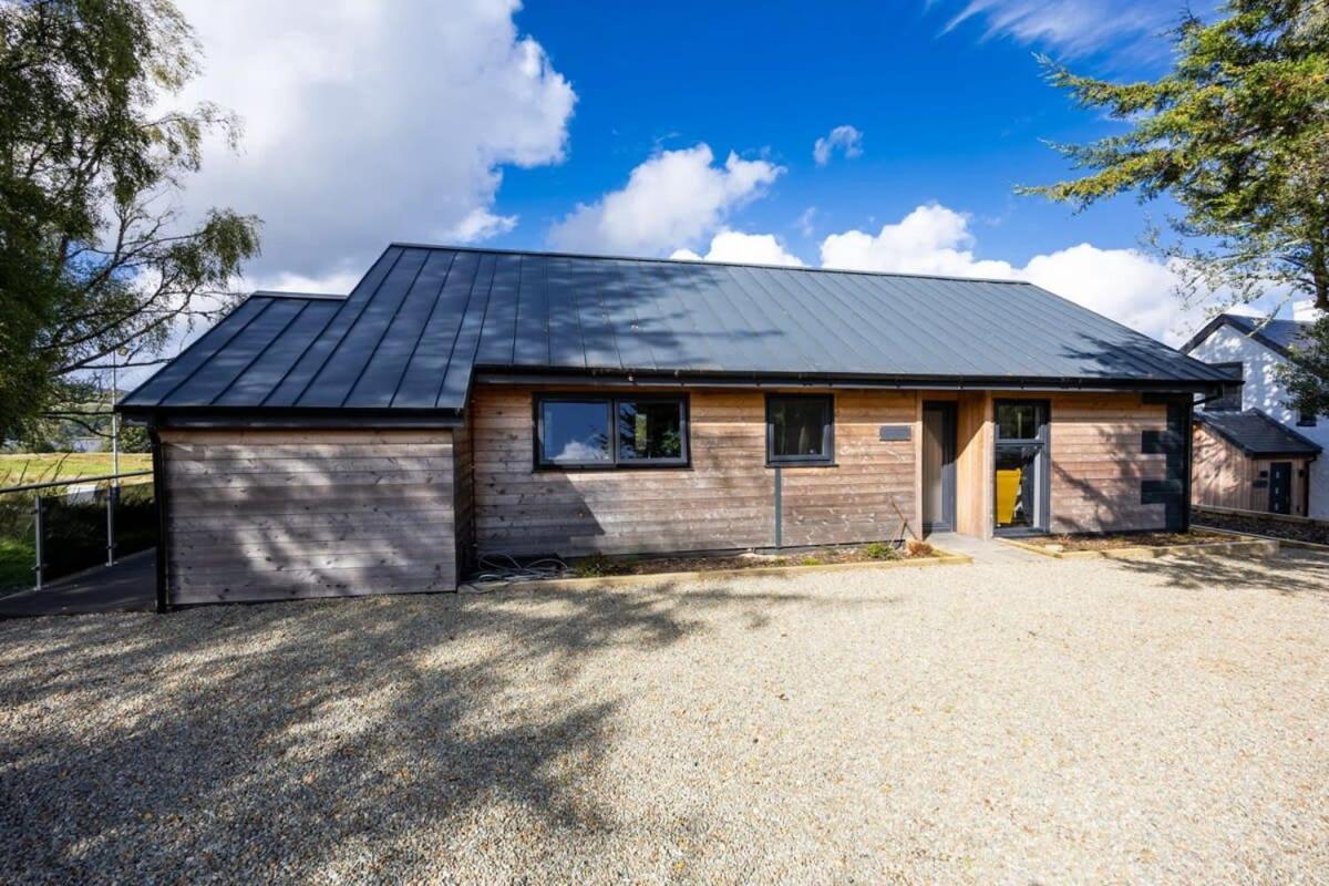New Build Lodge With Stunning Views Of Loch Awe Hayfield  ภายนอก รูปภาพ