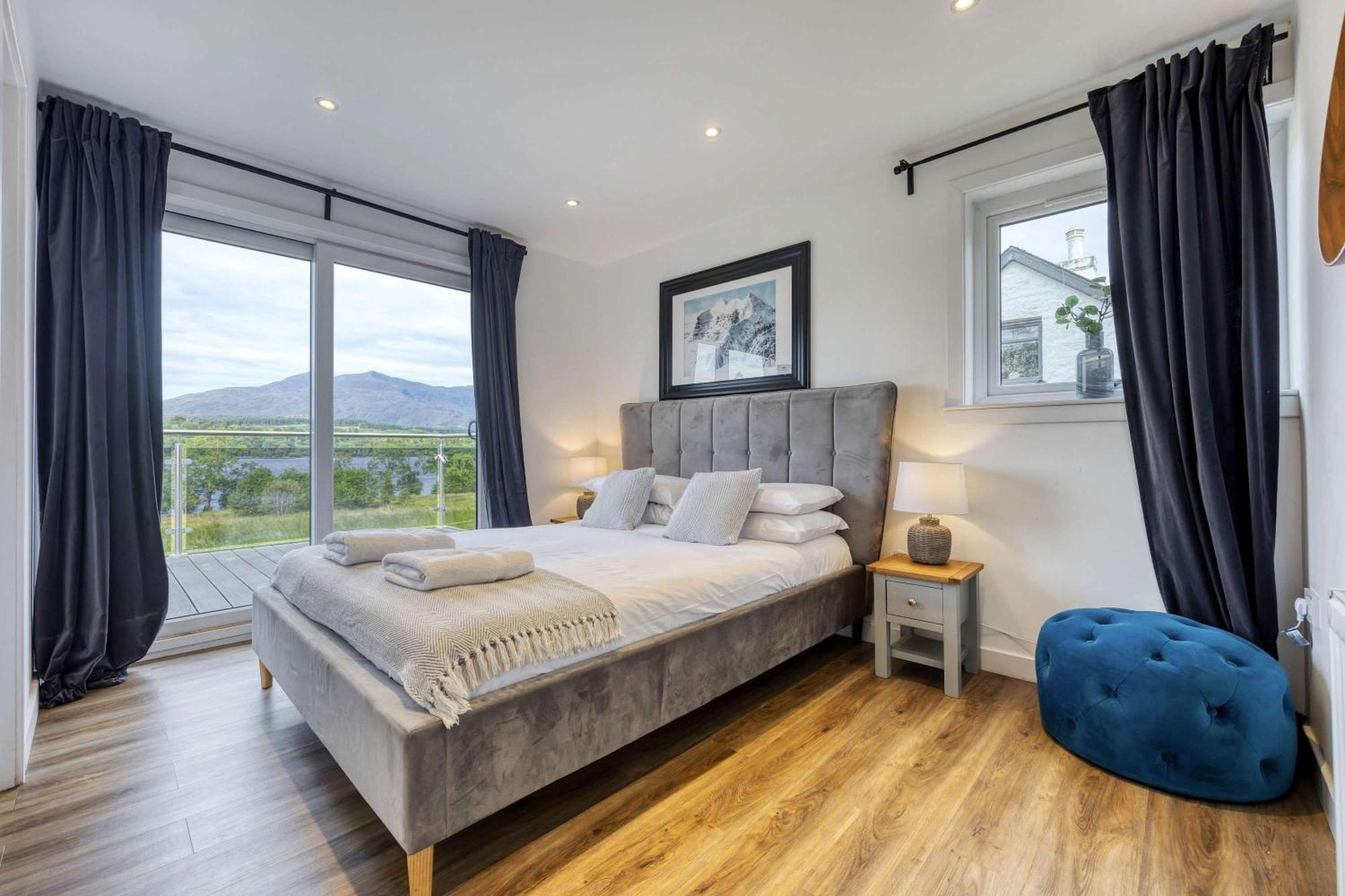 New Build Lodge With Stunning Views Of Loch Awe Hayfield  ภายนอก รูปภาพ